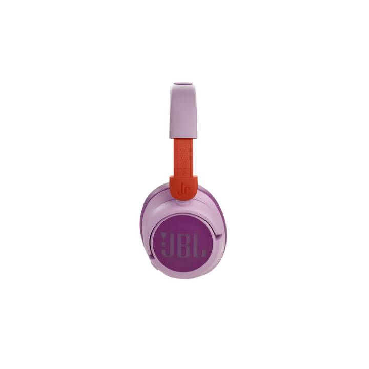 JBL BY HARMAN JR 460NC Cuffie per bambini (Over-Ear, ANC, Bluetooth 5.0, Pink)