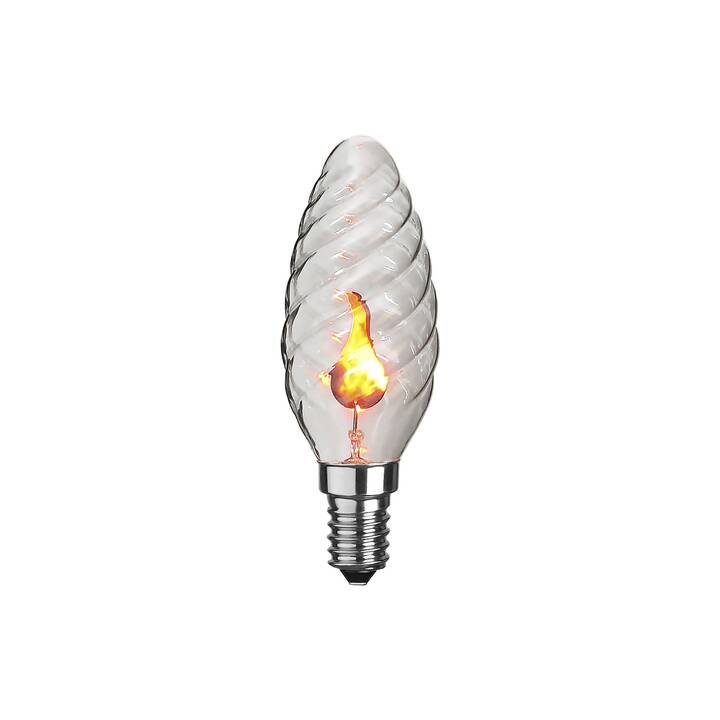 STAR TRADING LED Birne Flickering Flame (E14, 3 W)