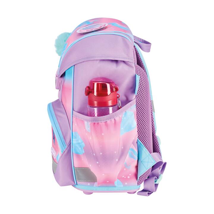 HERLITZ Schulranzen Set UltraLight Ocean (16 l, Pink, Blau, Rosa