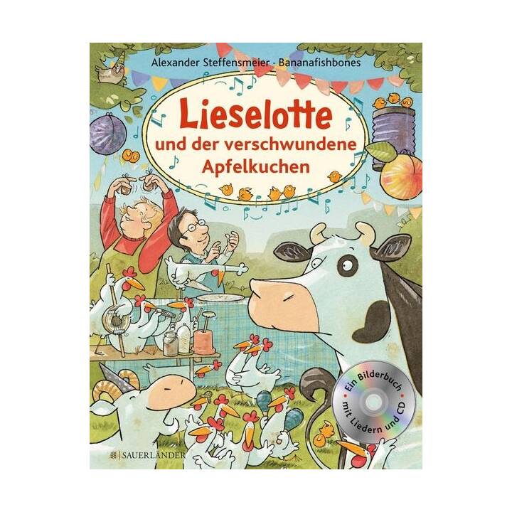 Lieselotte und der verschwundene Apfelkuchen Buch mit CD