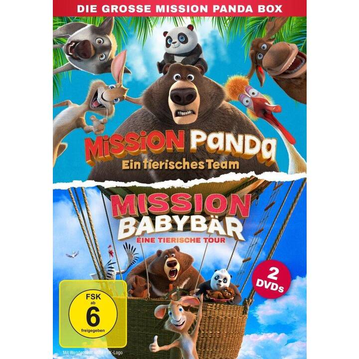 Die grosse Mission Panda Box - Mission Panda (2019) / Mission Babybär  (DE, EN)