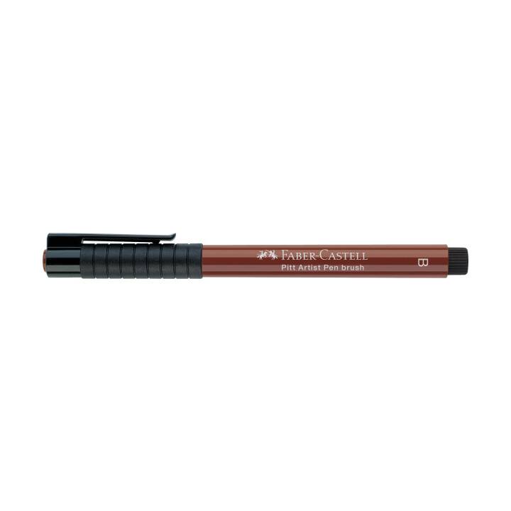 FABER-CASTELL Kreativmarker Pen Brush (Rot, 1 Stück)