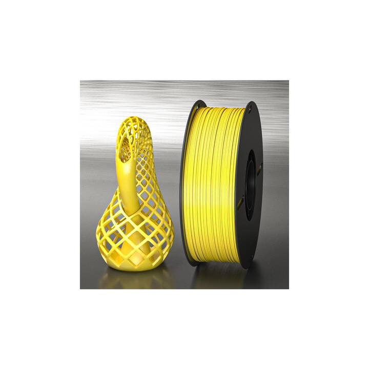 CREALITY Filament Gelb (1.75 mm, Acrylnitril-Butadien-Styrol (ABS))