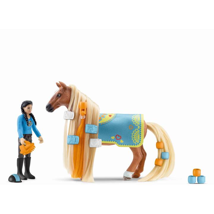 SCHLEICH Horse Club Sofia's Beauties - Kim & Caramelo Starter Set Spielfiguren-Set