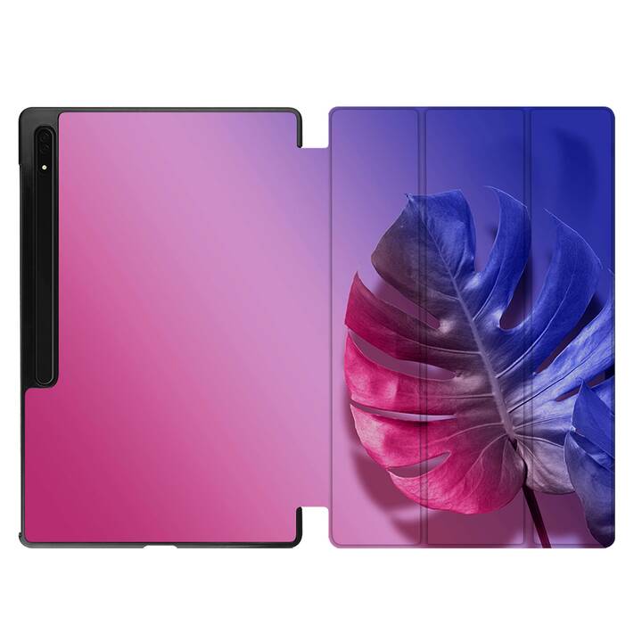 EG coque pour Samsung Galaxy Tab S8 Ultra 14.6" (2022) - Violet - Feuille