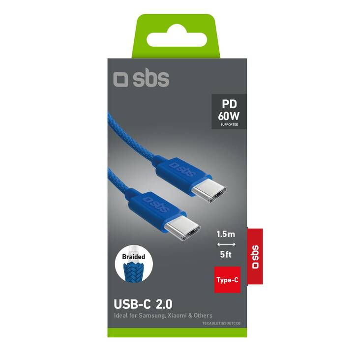 SBS Kabel (USB 2.0, 1.5 m)