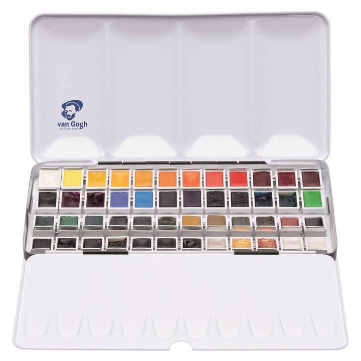 VAN GOGH Aquarellfarbe Set (50 Stück, Mehrfarbig)