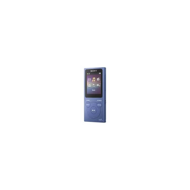 SONY Lecteur MP3 NWE394L (8.0 GB, Bleu) - Interdiscount