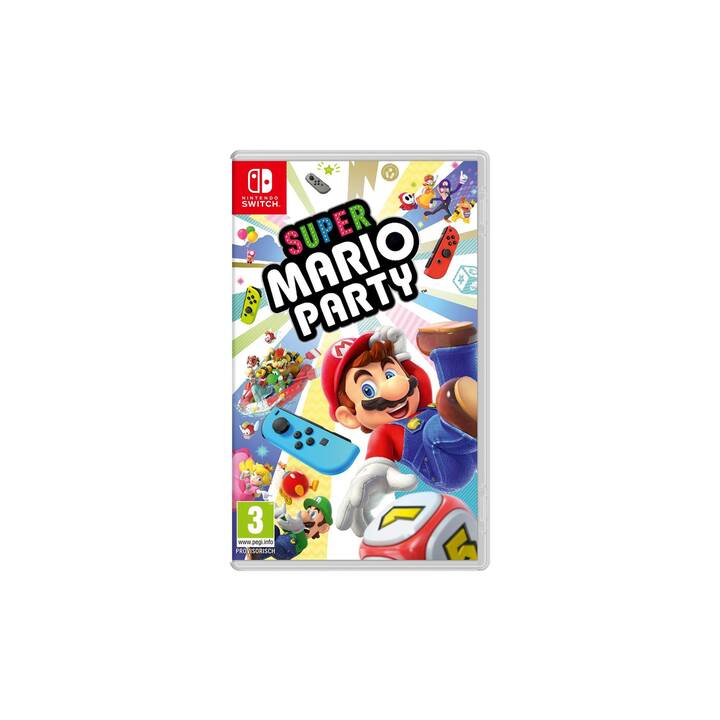 NINTENDO Switch Neon 32 GB + Super Mario Party 32 GB (FR, DE, IT)
