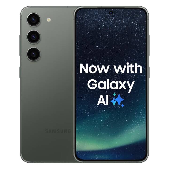 SAMSUNG Galaxy S23 (5G, 256 GB, 6.1", 50 MP, Grün)
