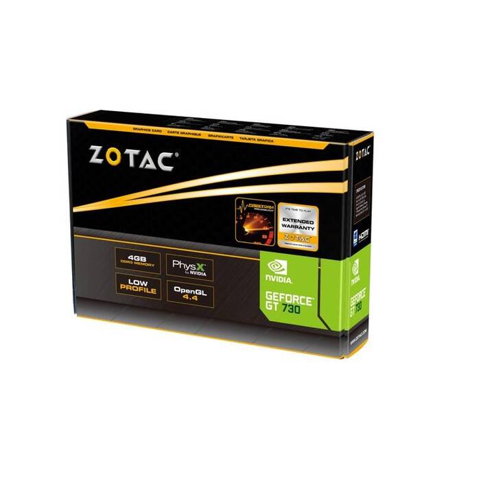 ZOTAC GT 730 Nvidia GeForce GeForce GT 730 (4 GB)