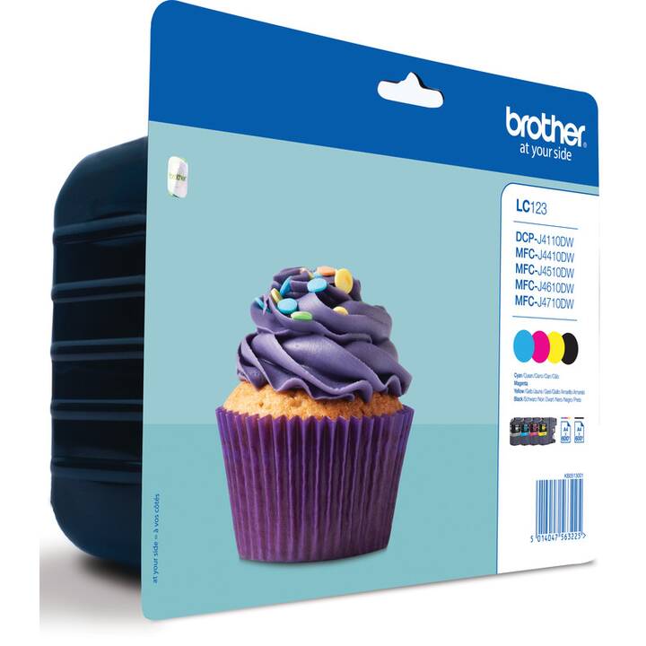 BROTHER LC-123VALBP (Giallo, Nero, Magenta, Cyan, Multipack)