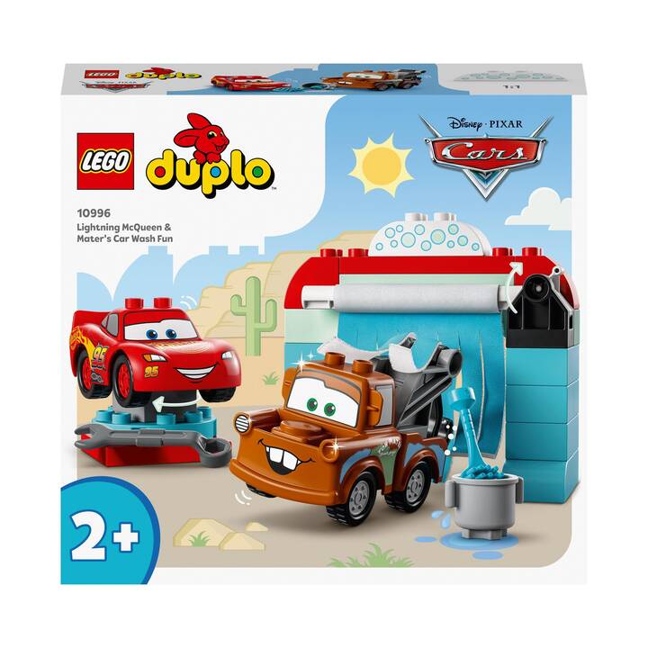 LEGO DUPLO La Station de Lavage avec Flash McQueen et Martin (10996)