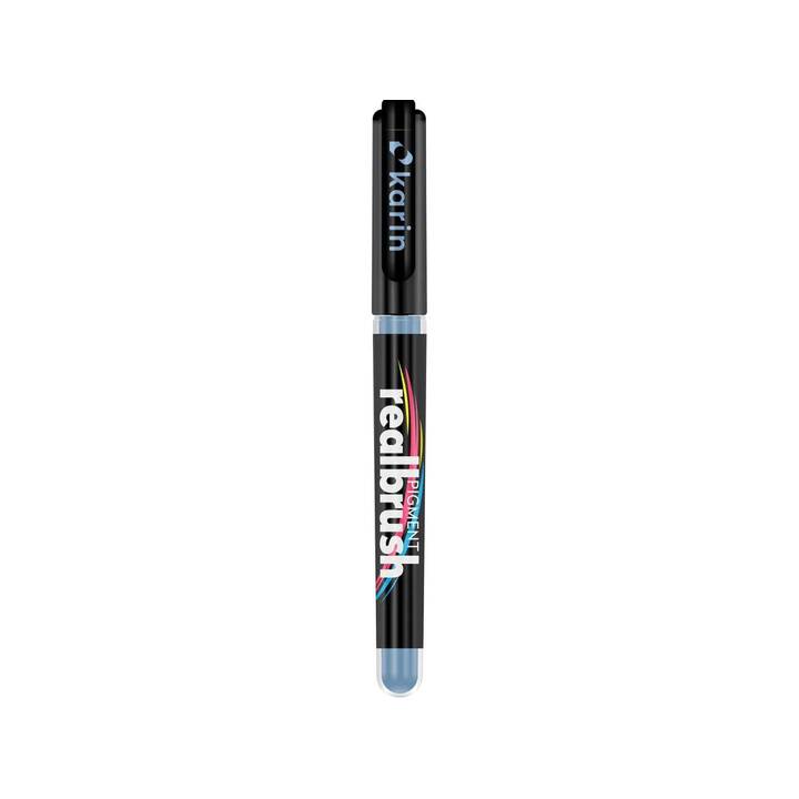 KARIN Real Brush Pen Pro Pennarello (Blu pastello, 1 pezzo)