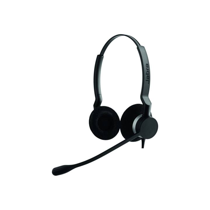 JABRA Casque micro de bureau BIZ 2300 (On-Ear, Câble, Noir)