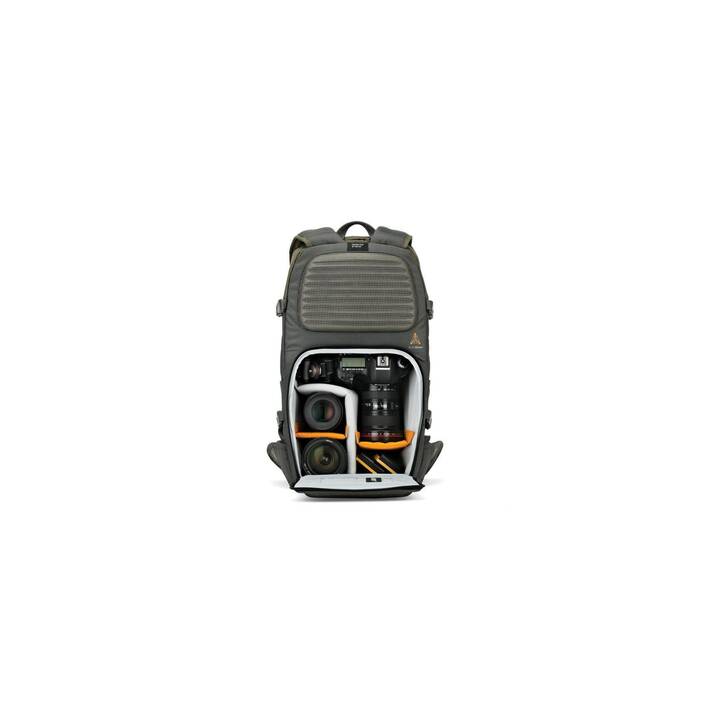 LOWEPRO Flipside Trek BP 350 AW Kamera Rucksack (Grau, Grün)