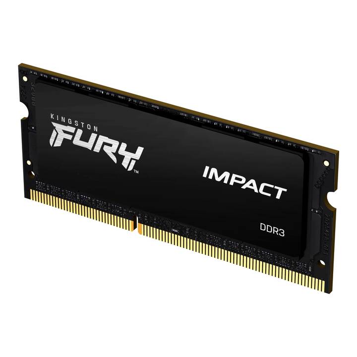 KINGSTON TECHNOLOGY Fury Impact KF318LS11IB/8 (1 x 8 Go, DDR3-SDRAM 1866 MHz, SO-DIMM 204-Pin)