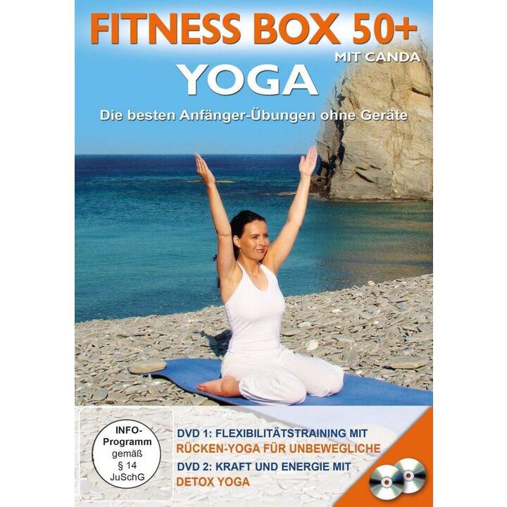 Fitness Box 50+ Yoga - Die besten Anfänger-Übungen ohne Geräte (DE)