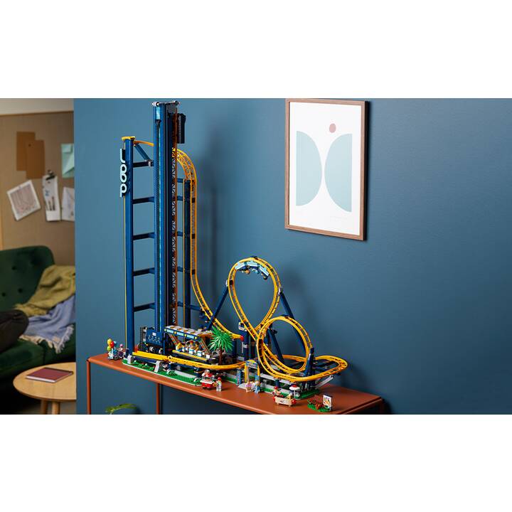 LEGO Icons Looping-Achterbahn (10303, seltenes Set)