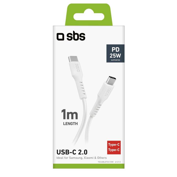 SBS Câble (USB C, 1 m)