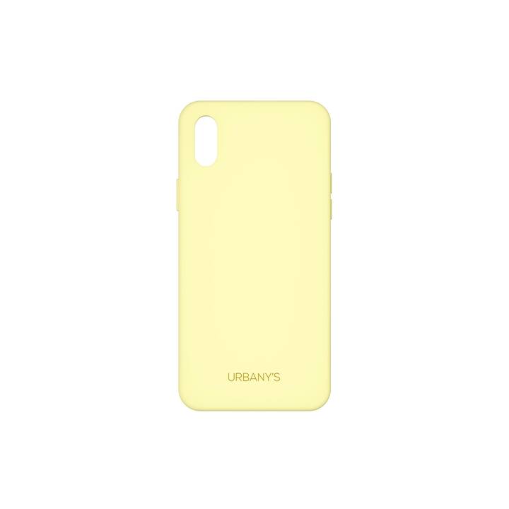 URBANY'S Backcover Bitter Lemon (iPhone X, iPhone XS, Jaune)