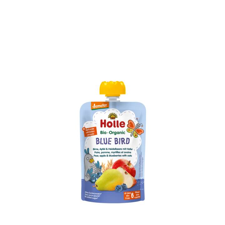 HOLLE Blue Bird Purée de fruits Sac de compression (100 g)