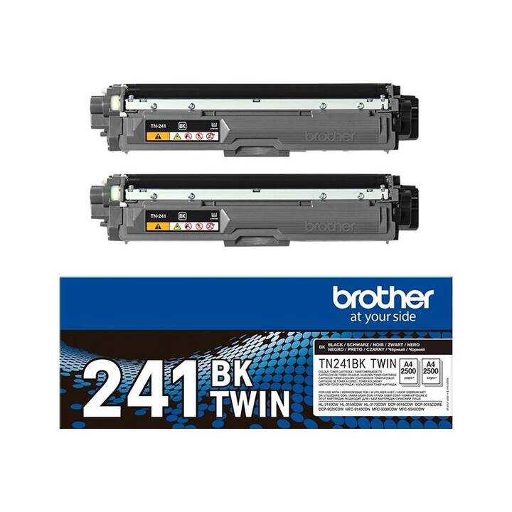 BROTHER TN-241BK (Duopack, Schwarz)