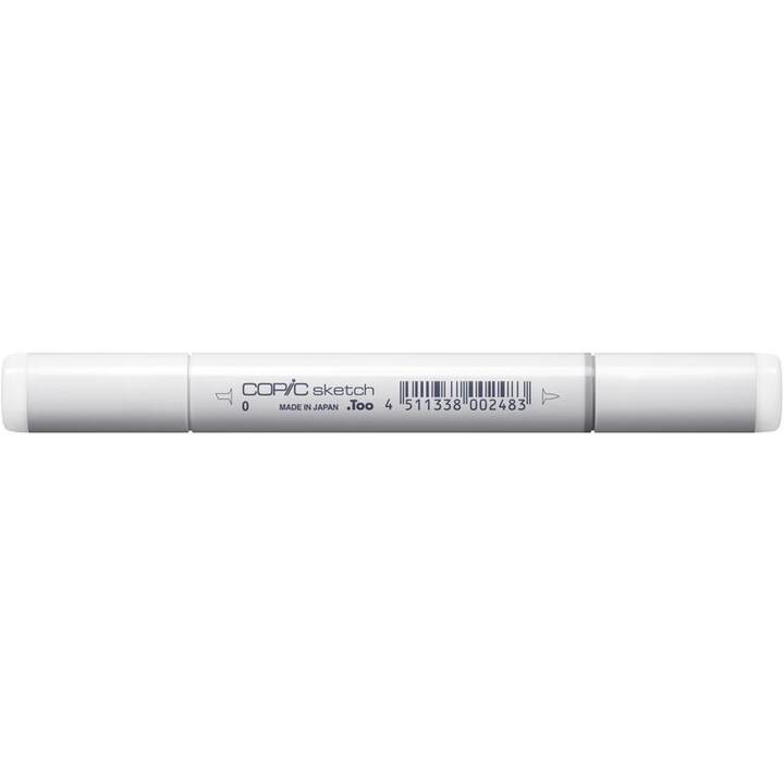 COPIC Marcatori di grafico Sketch 0 Colorless Blend (Bianco, 1 pezzo)