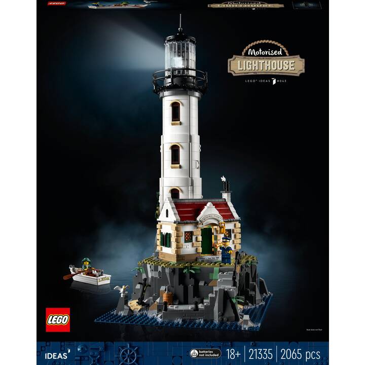 LEGO Ideas Le phare motorisé (21335, Difficile à trouver)