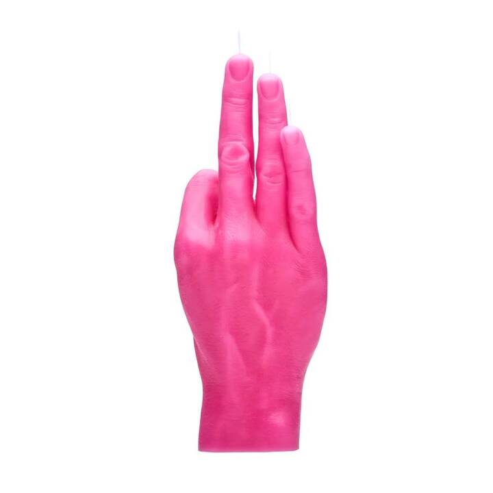 CANDLEHAND Candela a più stoppini Ok (Pink)