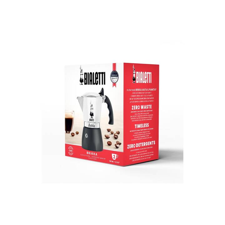 BIALETTI Brikka (4 Tazze, Argento)