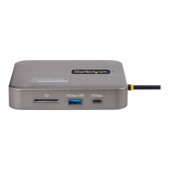 STARTECH.COM  (4 Ports, USB Type-C, RJ-45, USB Type-A)