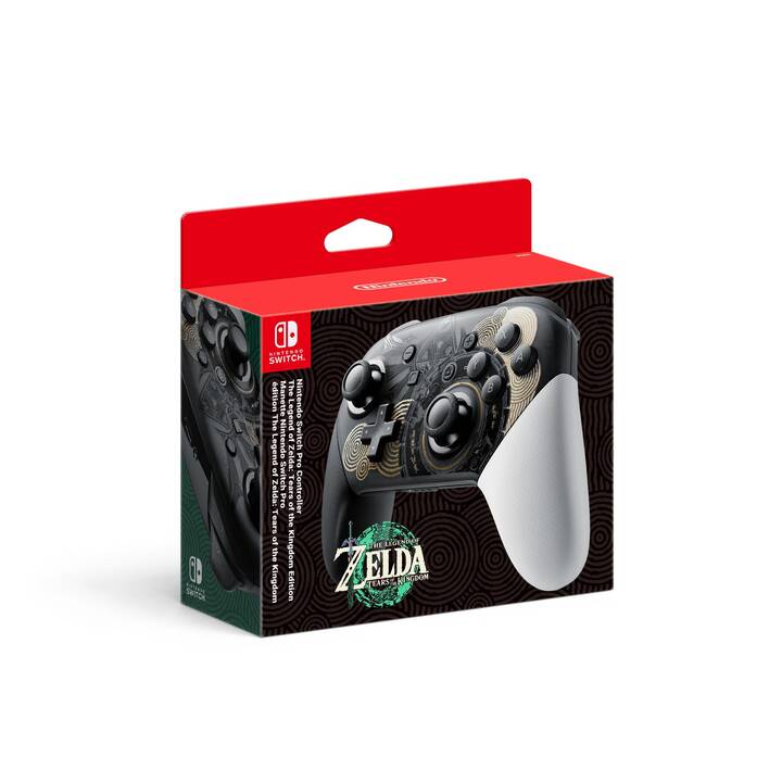 NINTENDO Switch Pro Controller The Legend of Zelda: Tears of the Kingdom Edition (Nero, Bianco)