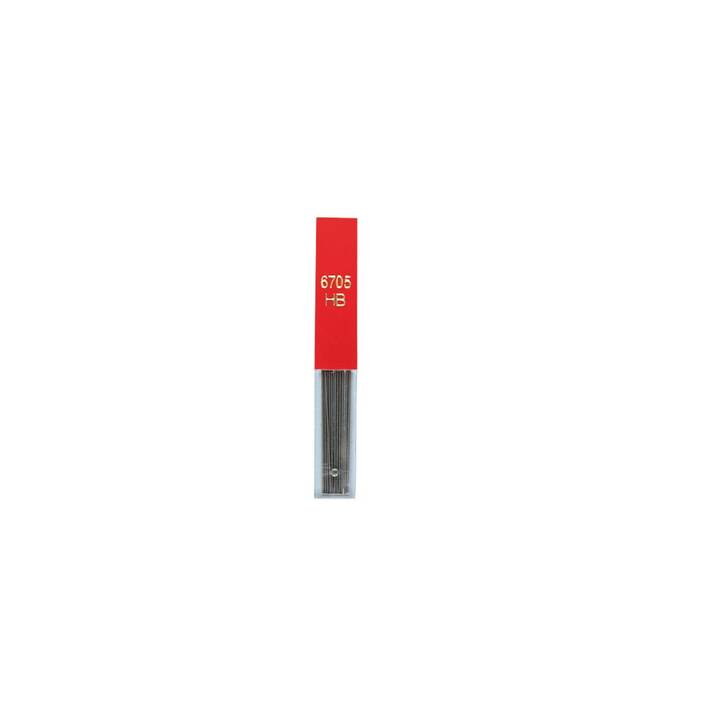 CARAN D'ACHE Bleistiftmine 6705.35 (Grau, 12 Stück)