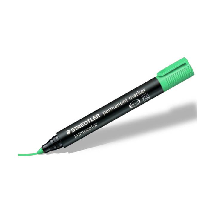 STAEDTLER Pennarello indelebile Lumocolor 352-5 (Verde, 1 pezzo)