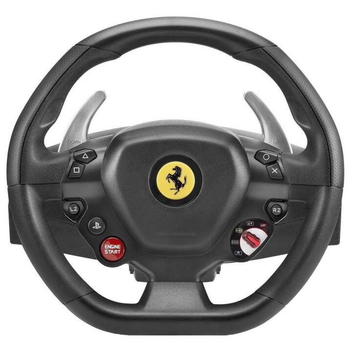 THRUSTMASTER T80 Ferrari 488 GTB Edition Volant et pédales (Noir)