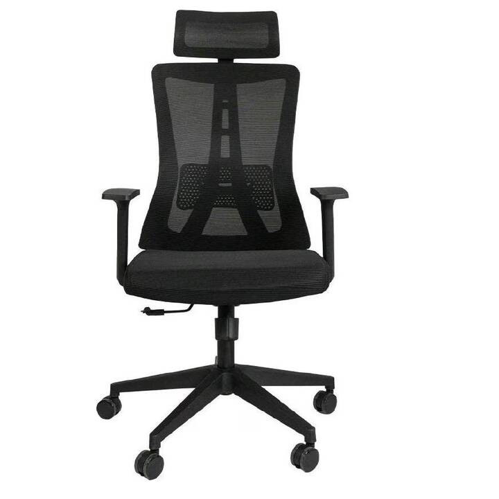 CONTINI ErgoFlex Sedia girevole per ufficio (Nero)