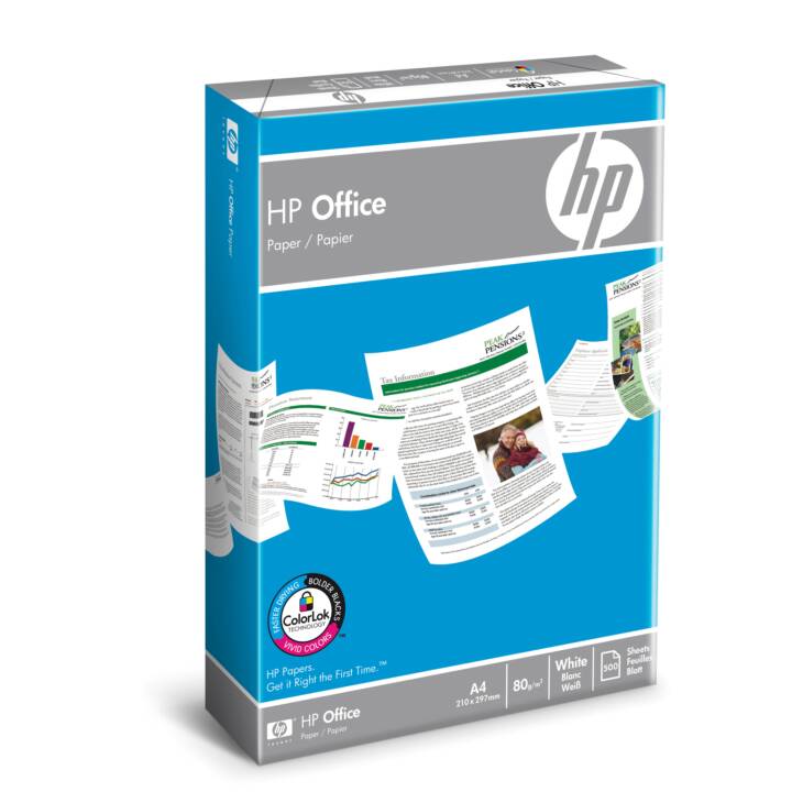 HP Papier photocopie (500 feuille, A4, 80 g/m2)
