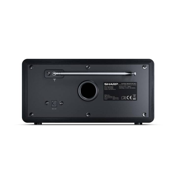 SHARP DR-450 Radios numériques (Noir)