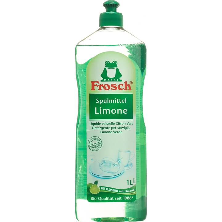 FROSCH Handspülmittel Lime Zitrone (1000 ml, Flüssig)