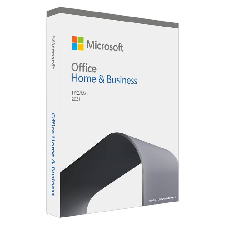 MICROSOFT Office Home & Business 2021 (Versione completa, 1x, Italiano, Francese, Tedesco)