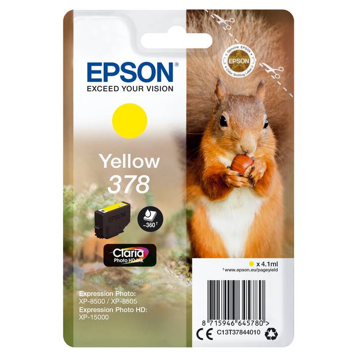 EPSON 378 (Gelb, 1 Stück)