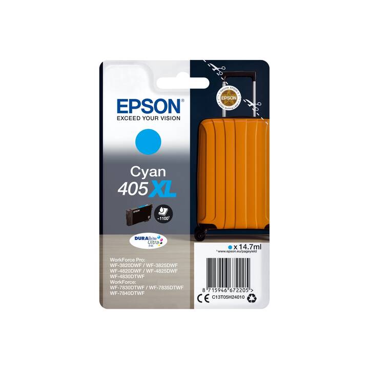 EPSON 405XL (Cyan, 1 pièce)