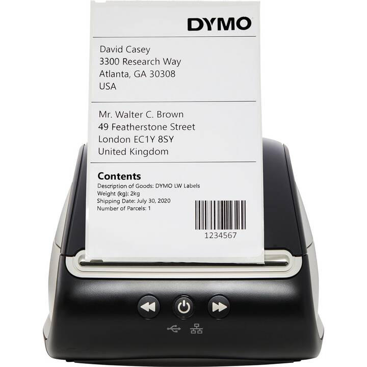 DYMO LabelWriter 5XL (Imprimante d'étiquettes, Thermique directe)