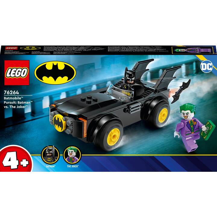 LEGO DC Comics Super Heroes Inseguimento sulla Batmobile: Batman vs. The Joker (76264)