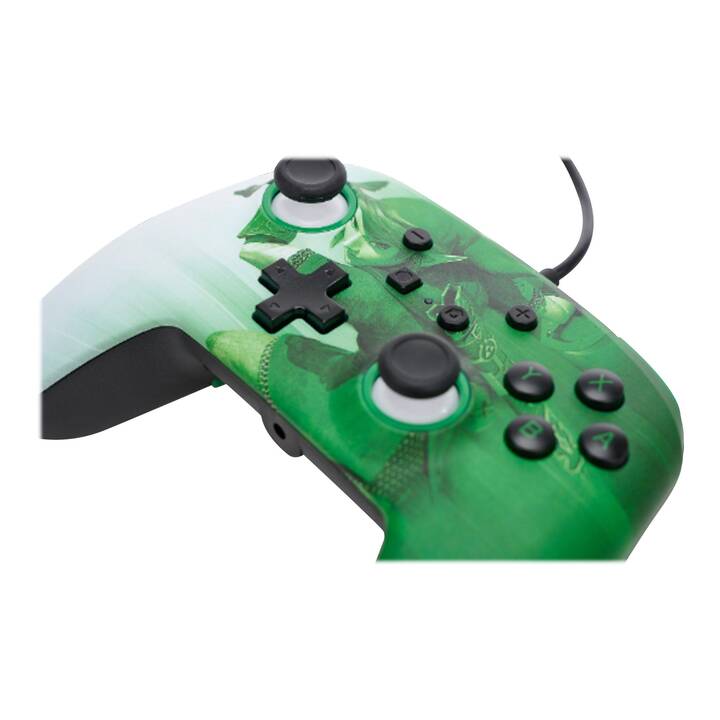 POWER A Heroic Link Manette (Vert, Blanc)