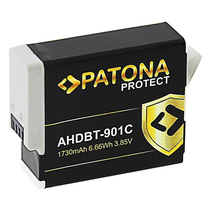 PATONA GoPro Hero 11 Enduro Kamera-Akku (Lithium-Ionen, 1750 mAh)