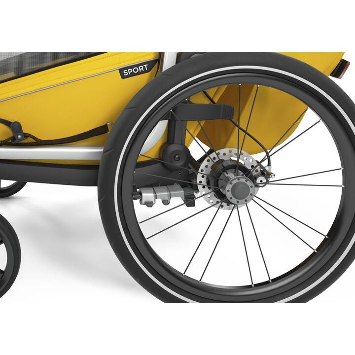 THULE Remorque à vélo pour enfants Chariot Sport 2 (2 sièges)