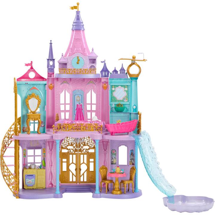 DISNEY Royal Adventures Castle Maison de poupée (Multicolore)