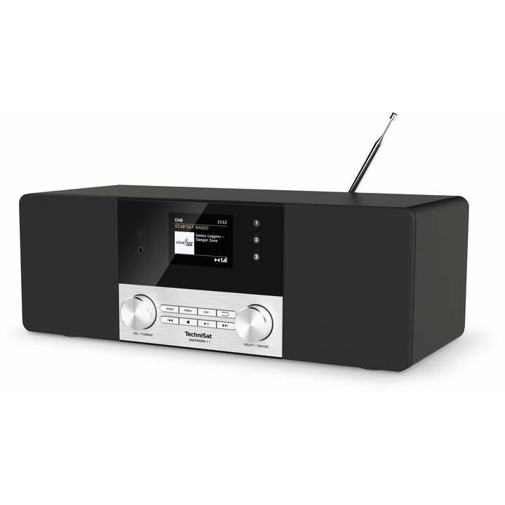 TECHNISAT Digitradio 4 C Digitalradio (Silber, Schwarz)